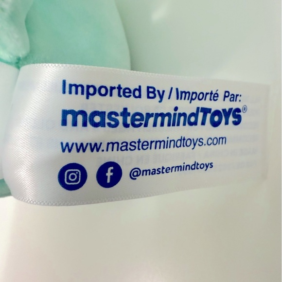 7” Mint Green Plush Bunny Toy with Floppy Ears and Chubby Body - NWT - Picture 6 of 8